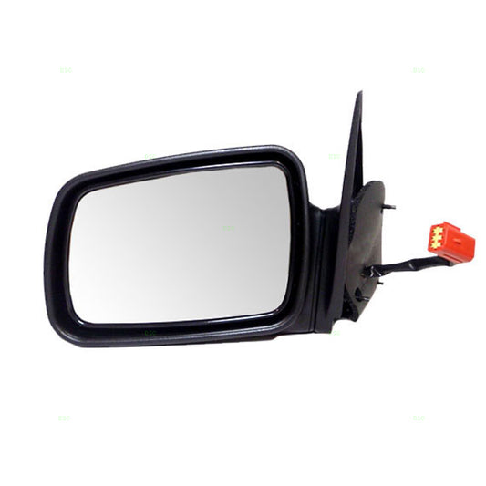 Replacement Driver Power Side View Mirror Textured Black Compatible with 1993 1994 1995 Grand Cherokee 4883021