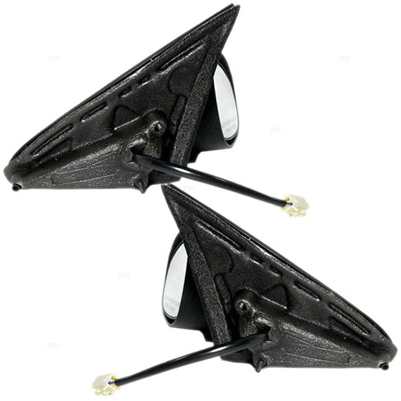 Driver and Passenger Power Side View Mirrors Textured Replacement for Chrysler Dodge Sedan 4805311AD 4805310AD