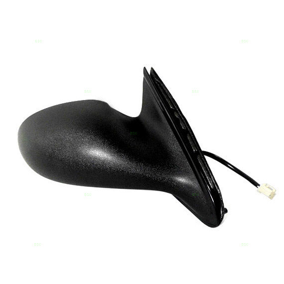 Replacement Passenger Power Side View Mirror Textured Black Compatible with 2001-2006 Sebring Stratus Sedan 4805310AD