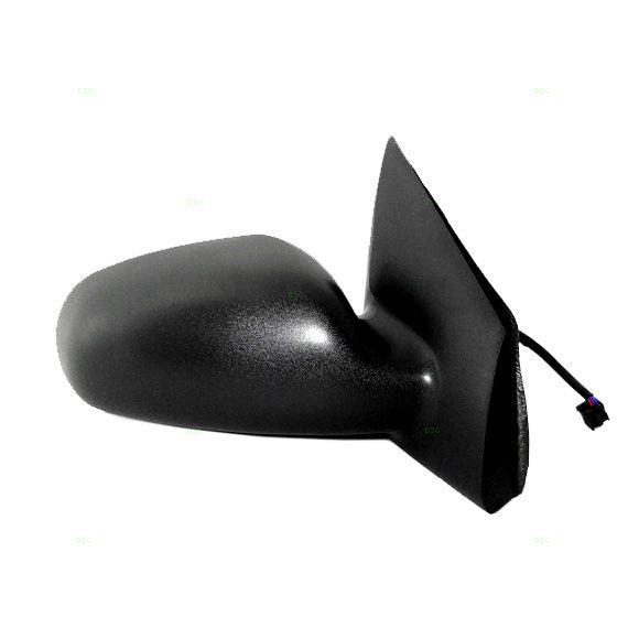 Replacement Passenger Power Side View Mirror Textured Black Compatible with Durango 55077398AC