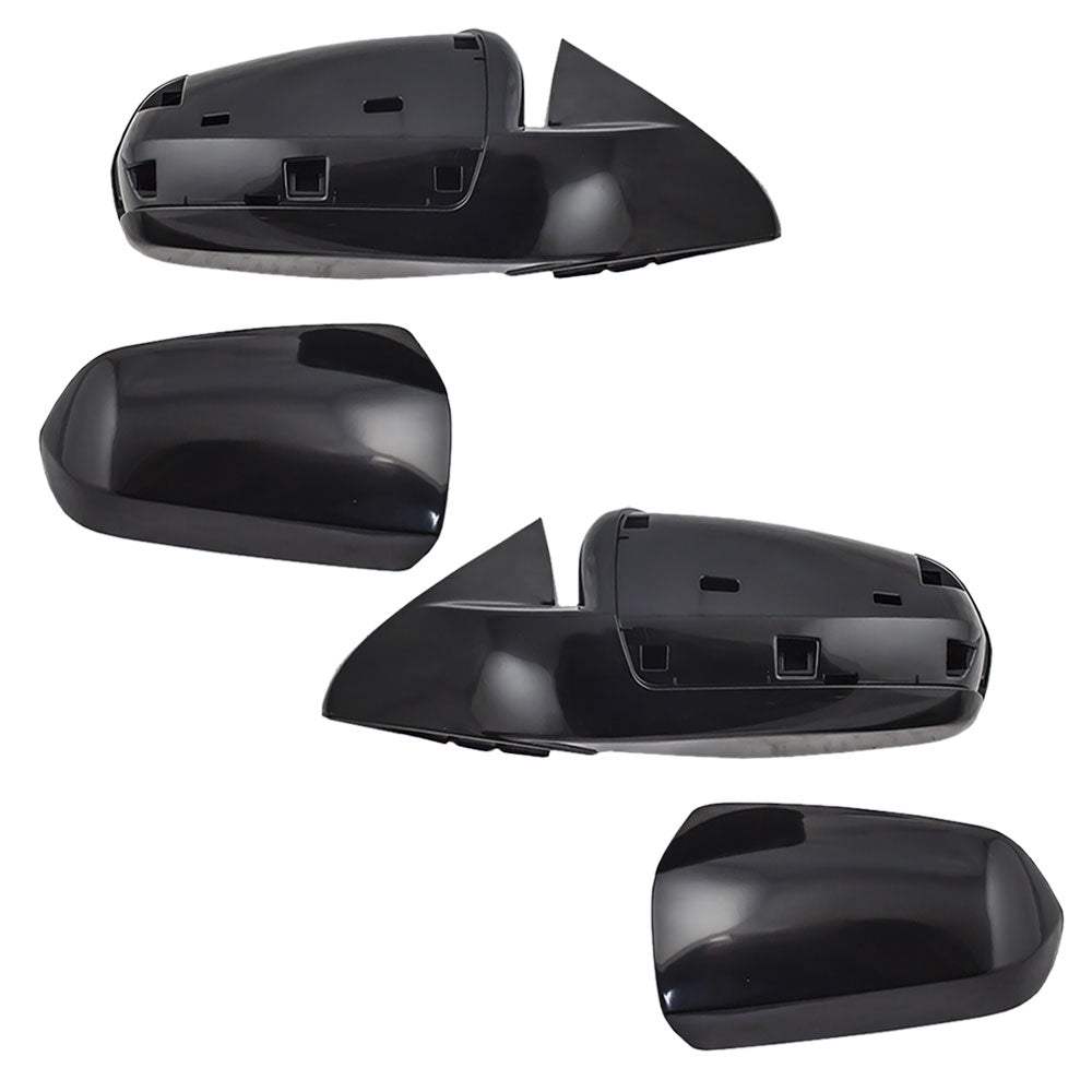 Replacement Driver and Passenger Power Side View Mirrors Compatible with 2007-2010 Sebring 4-Door Sedan 4657003AA 4657002AA
