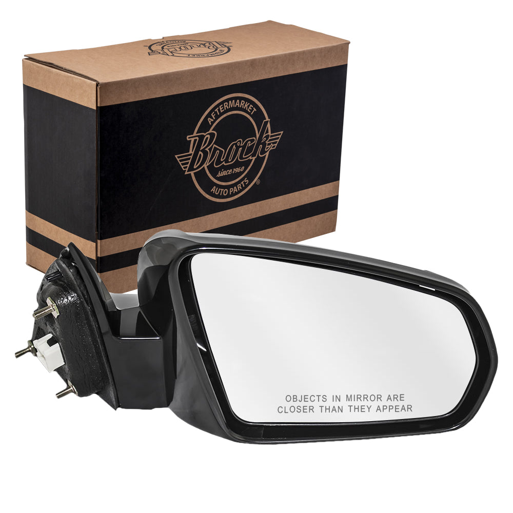 Replacement Passengers Power Side View Mirror Compatible with 2007-2010 Sebring Sedan 4657002AA