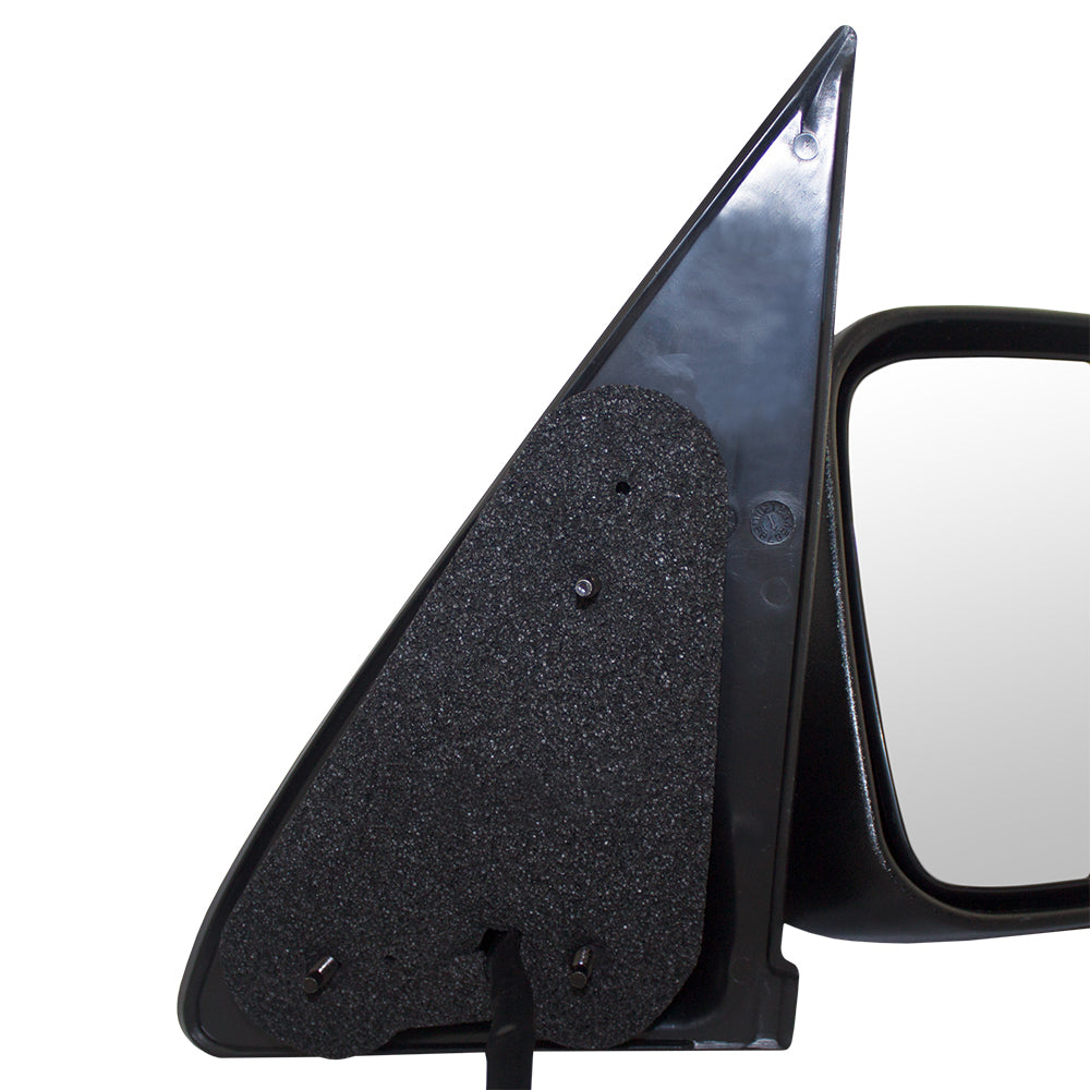 Replacement Passenger Power Side View Mirror Textured Black Compatible with 2002-2007 Liberty 55155842AI