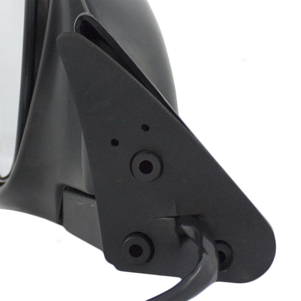 Driver and Passenger Power Side View Mirrors Textured Replacement for 97-01 Jeep Cherokee SUV 55154949AC 55154948AC