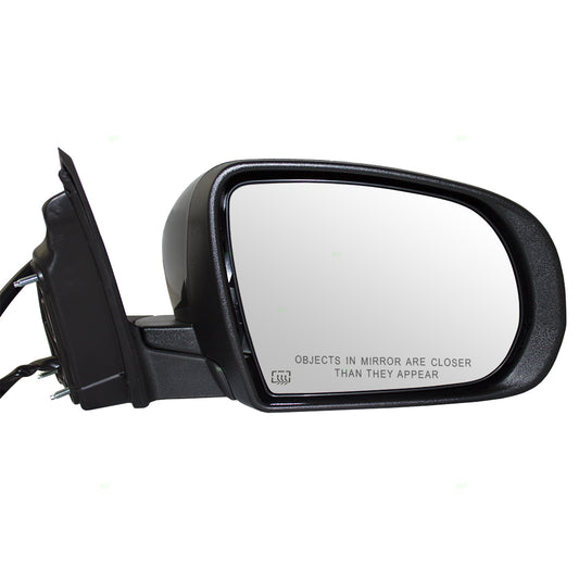 Mirror for 14-18 Jeep Cherokee Passengers Side Power Heated Signal Puddle Lamp