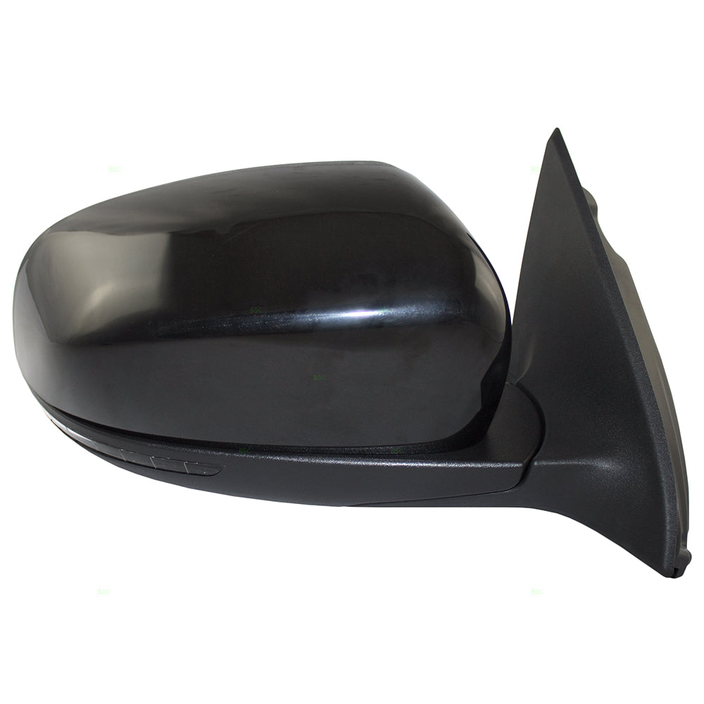 Mirror for 14-18 Jeep Cherokee Passengers Side Power Heated Signal Puddle Lamp
