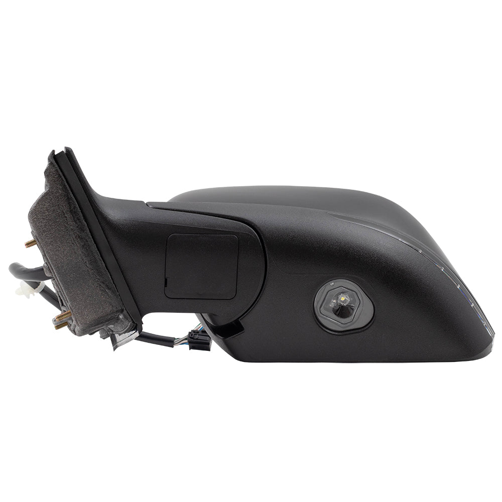 Replacement Driver Side Mirror Power Folding Heated Signal Memory Puddle Lamp Blind Spot Detection Compatible with 2014-2018 Cherokee 1VF55TZZAD