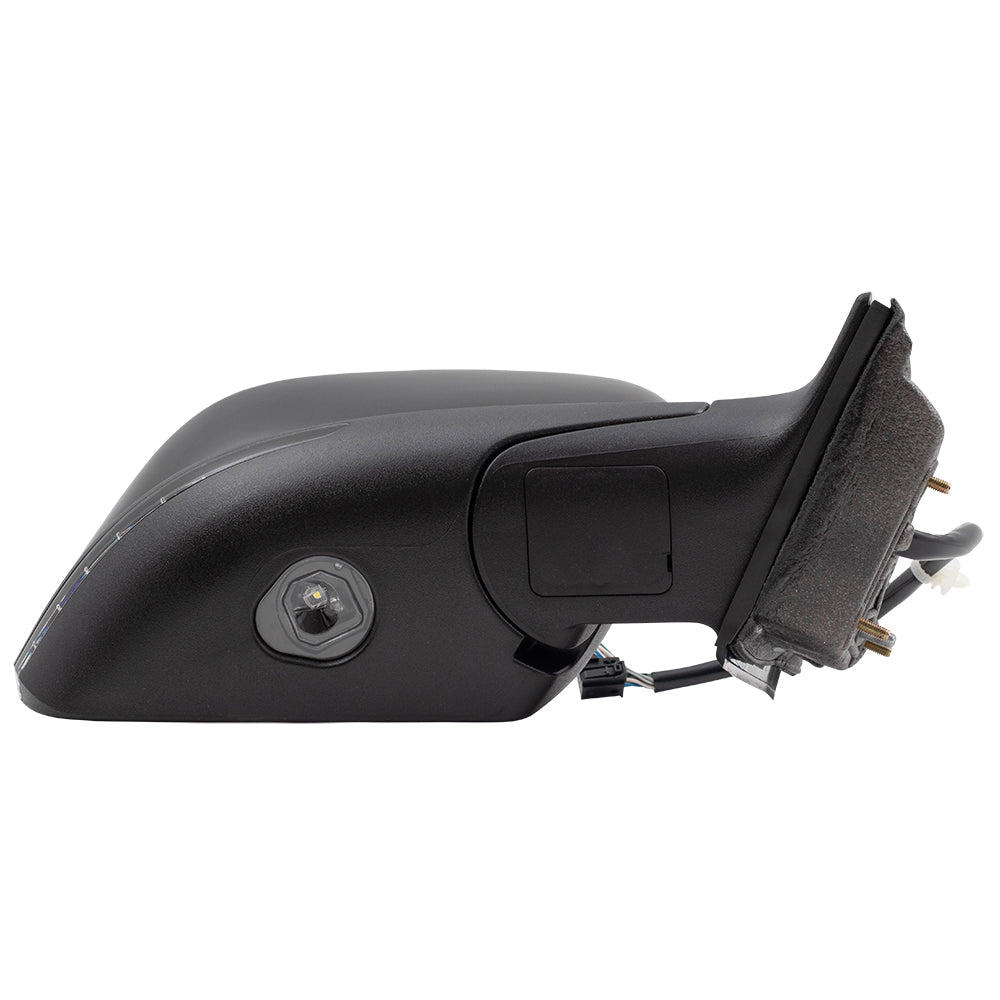 Replacement Passenger Side Mirror Power Folding Heated Signal Memory Puddle Lamp Blind Spot Detection Compatible with 2014-2018 Cherokee 1VF54TZZAD