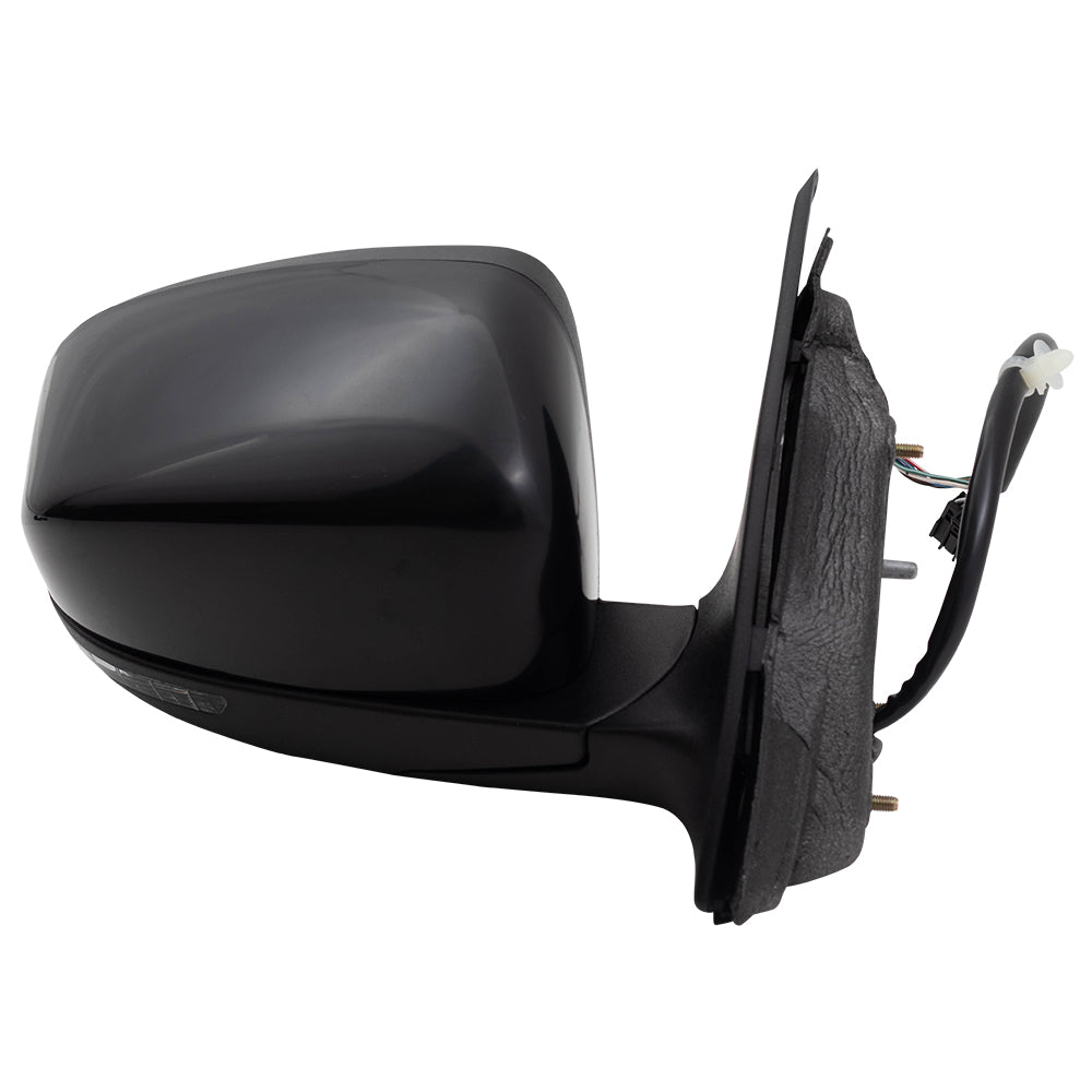 Replacement Passenger Side Mirror Power Folding Heated Signal Memory Puddle Lamp Blind Spot Detection Compatible with 2014-2018 Cherokee 1VF54TZZAD