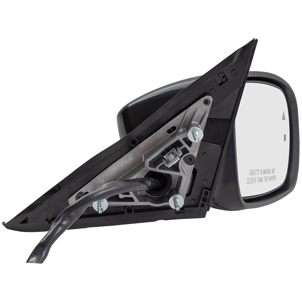 Brock Aftermarket Replacement Passenger Right Power Mirror Paint To Match Black With Heat-Signal-Puddle Light-Memory-Blind Spot Detection Compatible With 2012-2018 Chrysler 300