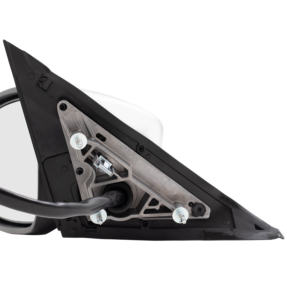 Replacement Drivers Power Side View Left Chrome Mirror Heated Signal Puddle Lamp Memory Compatible with 2011-2019 300 57010421AJ