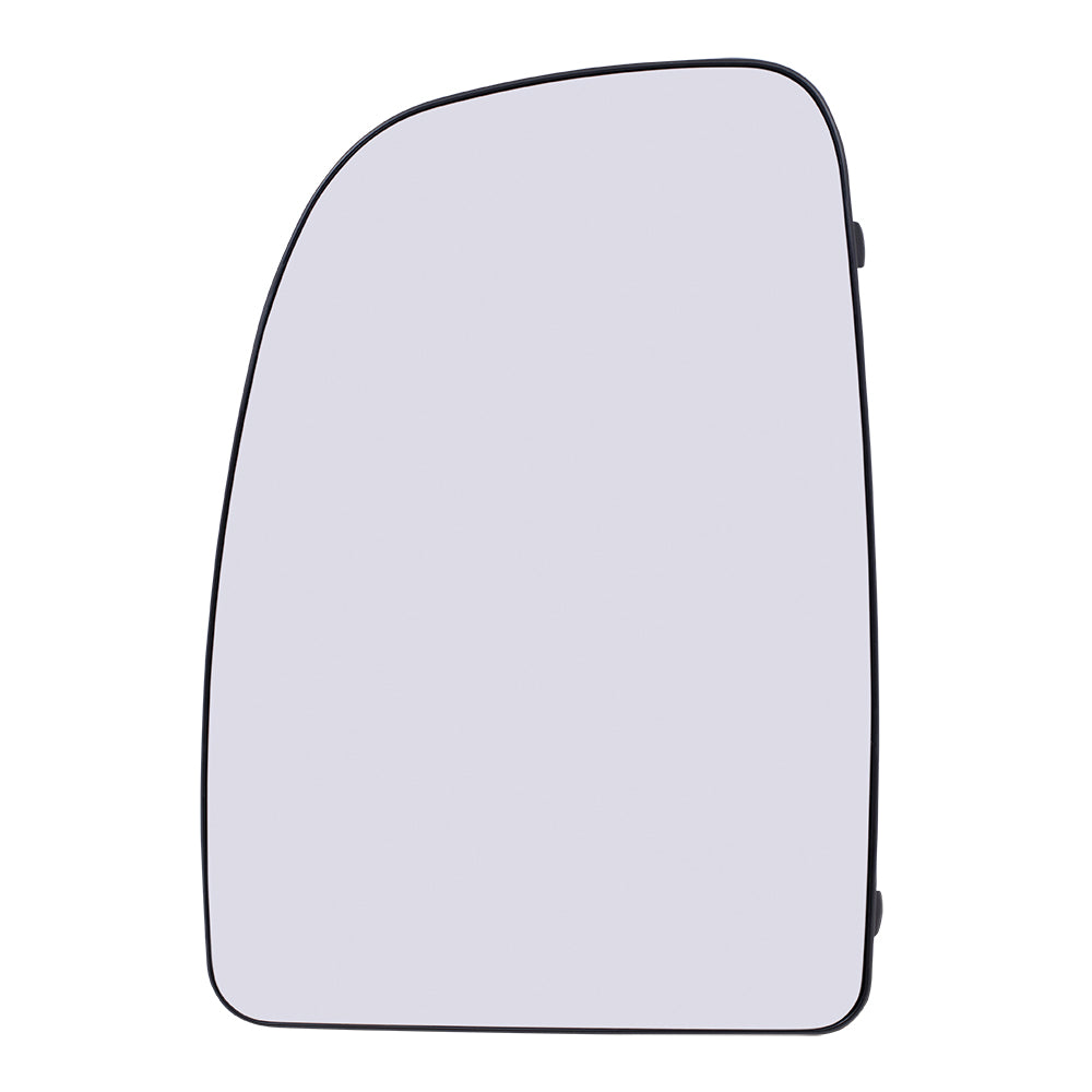 Brock Replacement Driver Upper Mirror Glass with Base Compatible with 2014-2023 Promaster