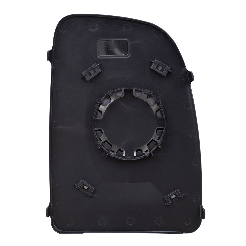 Brock Replacement Driver Upper Mirror Glass with Base Compatible with 2014-2023 Promaster