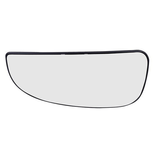 Brock Replacement Driver Lower Mirror Glass with Base Compatible with 2014-2023 Promaster