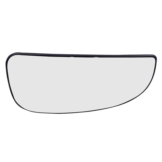 Brock Replacement Passenger Lower Mirror Glass with Base Compatible with 2014-2019 Promaster