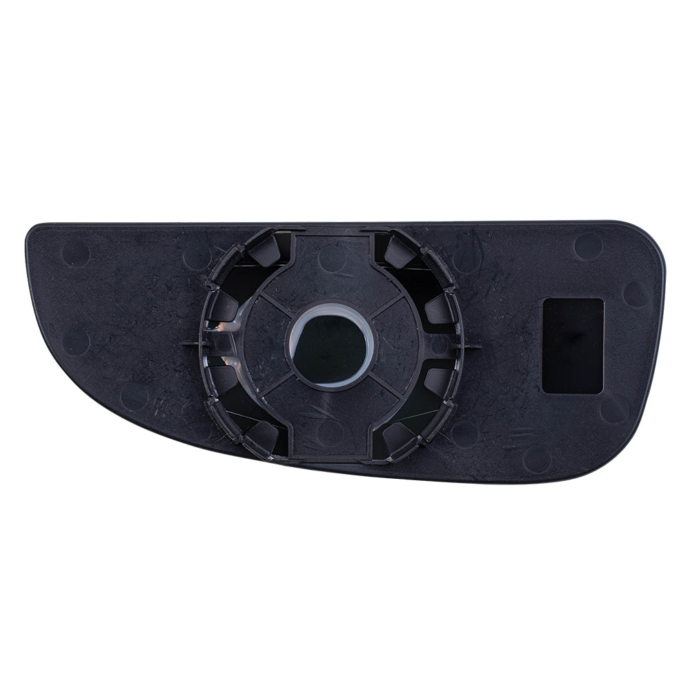 Brock Replacement Passenger Lower Mirror Glass with Base Compatible with 2014-2019 Promaster