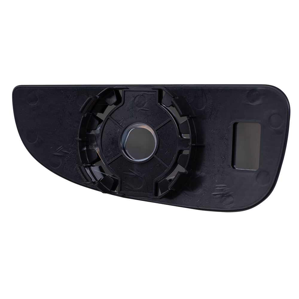 Brock Replacement Passenger Lower Mirror Glass with Base Compatible with 2014-2019 Promaster