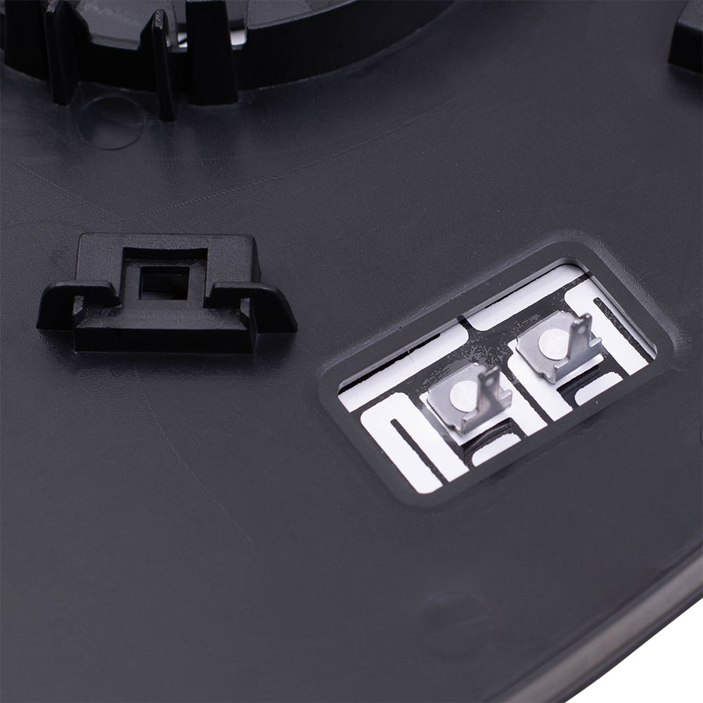 Brock Replacement Passenger Upper Mirror Glass with Base Heated Compatible with 2014-2023 Promaster