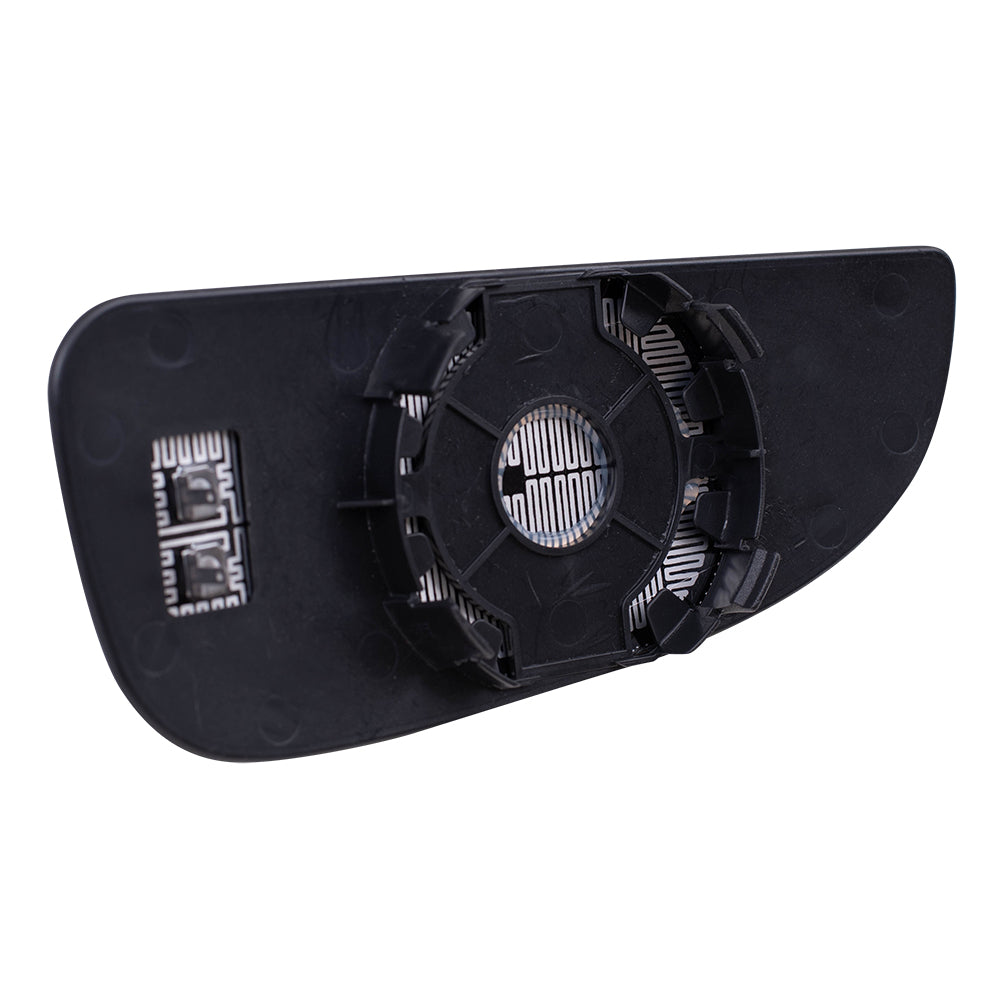 Brock Replacement Driver Lower Mirror Glass with Base Heated Compatible with 2014-2023 Promaster