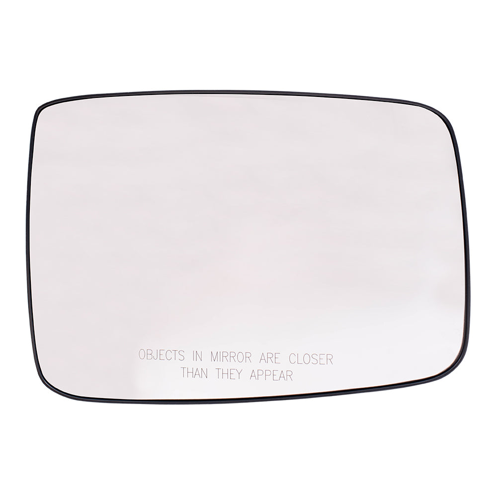 Brock Replacement Driver and Passenger Side Mirror Glass & Base without Heat, Auto Dim or Towing Package Compatible with 2009 1500, 2010-2018 1500/2500 & 2019-2021 1500 Classic