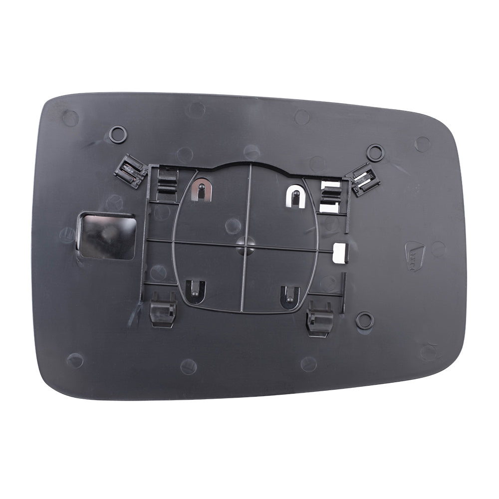 Brock Replacement Driver Side Mirror Glass & Base without Heat, Auto Dim or Towing Package Compatible with 2009 1500, 2010-2018 1500/2500 & 2019-2021 1500 Classic