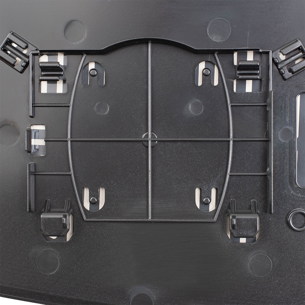 Brock Replacement Driver and Passenger Side Mirror Glass & Base with Heat without Auto Dim or Towing Package Compatible with 2009 1500, 2010-2018 1500/2500 & 2019-2021 1500 Classic