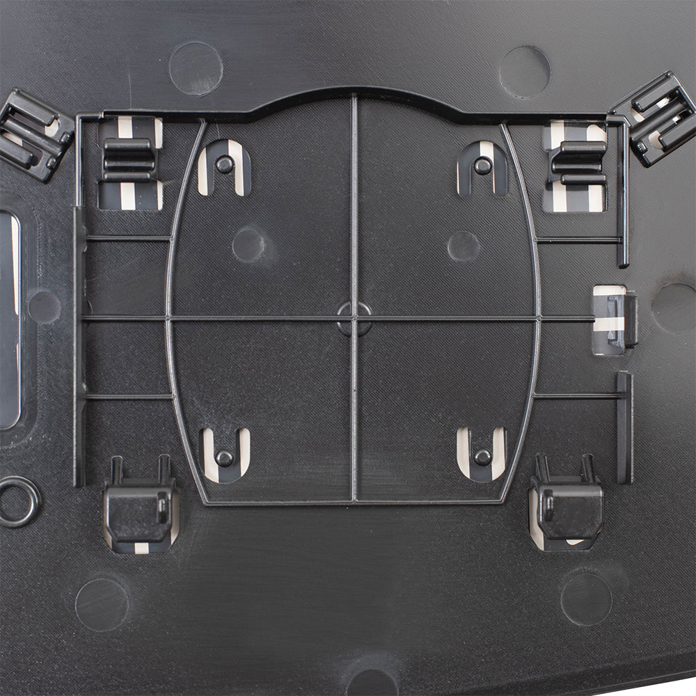 Brock Replacement Driver Side Mirror Glass & Base with Heat without Auto Dim or Towing Package Compatible with 2009 1500, 2010-2018 1500/2500 & 2019-2021 1500 Classic