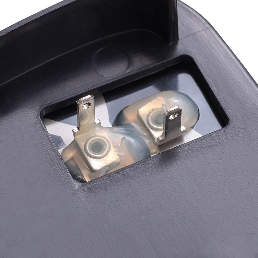 Brock Replacement Driver Side Mirror Glass & Base with Heat and Blind Spot Detection without Memory Compatible with 2014-2021 Cherokee