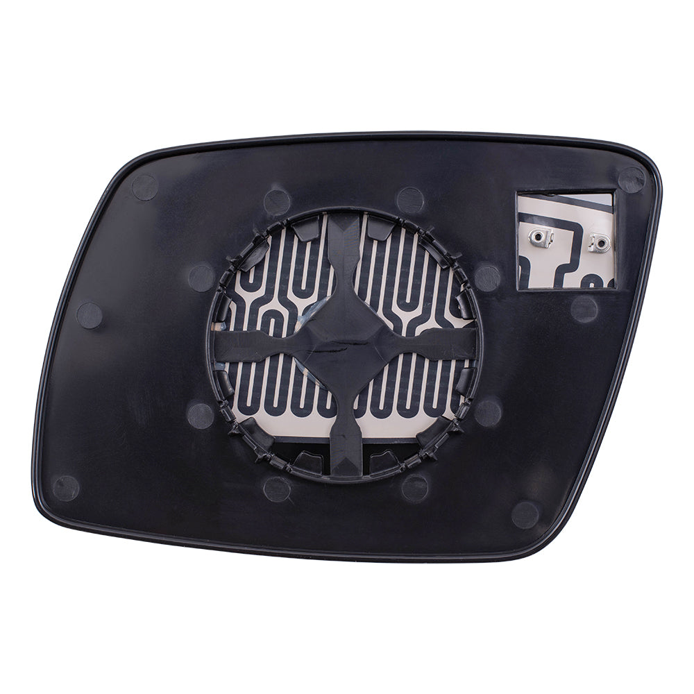 Mirror Glass for 09-16 Dodge Journey Passengers Side w/ Base Heated 68045692AA