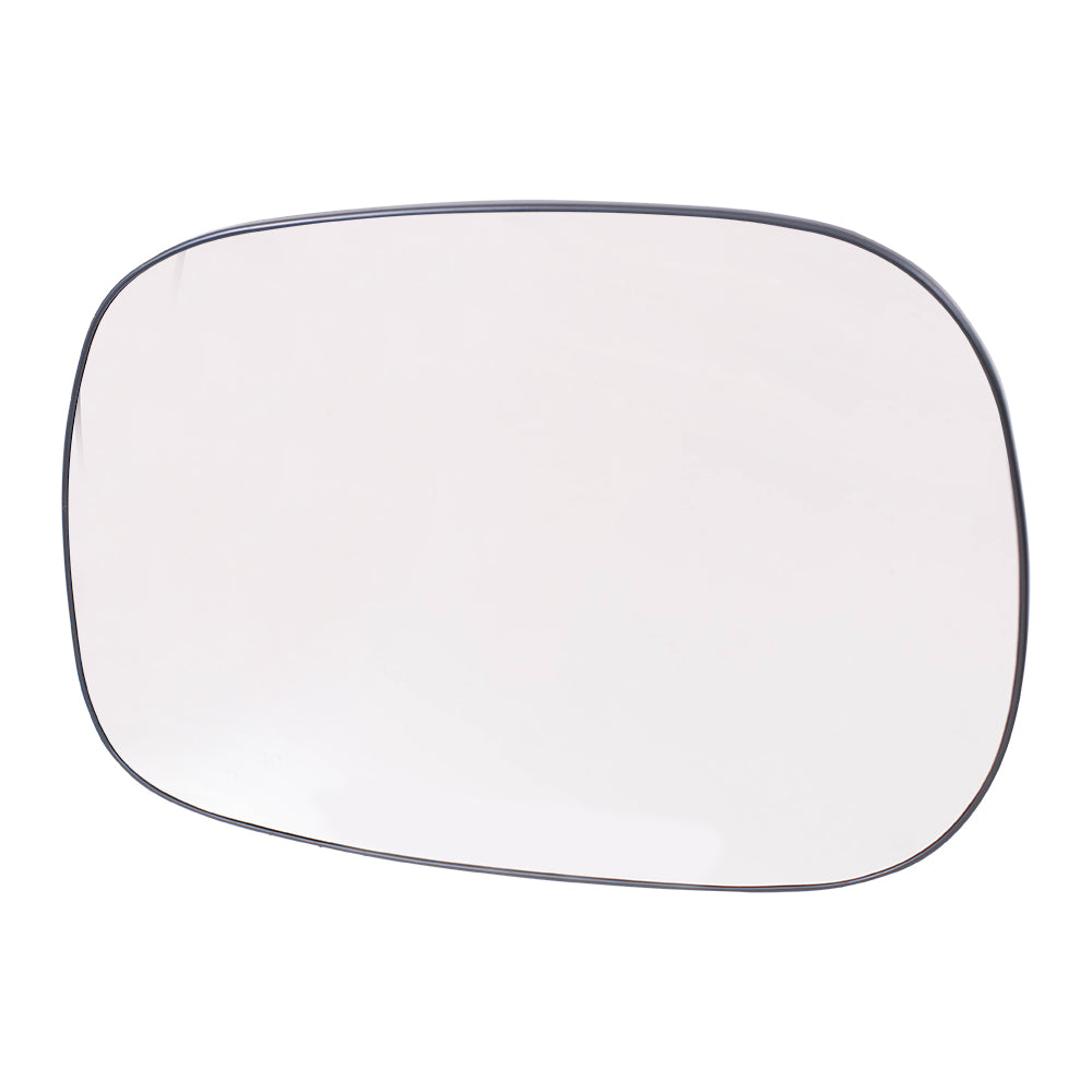 Brock Replacement Driver Side Mirror Glass and Base 6x9 without Heat Compatible with 2005-2008 1500 & 2005-2009 2500/3500