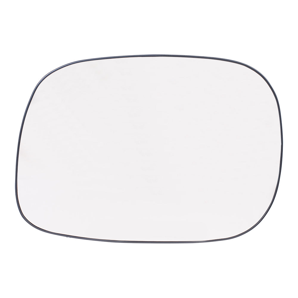 Brock Replacement Driver Side Mirror Glass and Base 6x9 without Heat Compatible with 2005-2008 1500 & 2005-2009 2500/3500