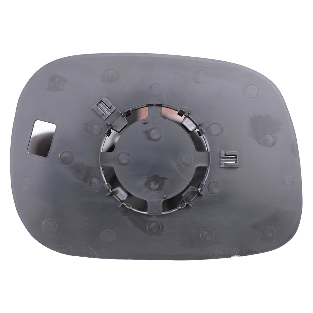 Brock Replacement Driver Side Mirror Glass and Base 6x9 without Heat Compatible with 2005-2008 1500 & 2005-2009 2500/3500