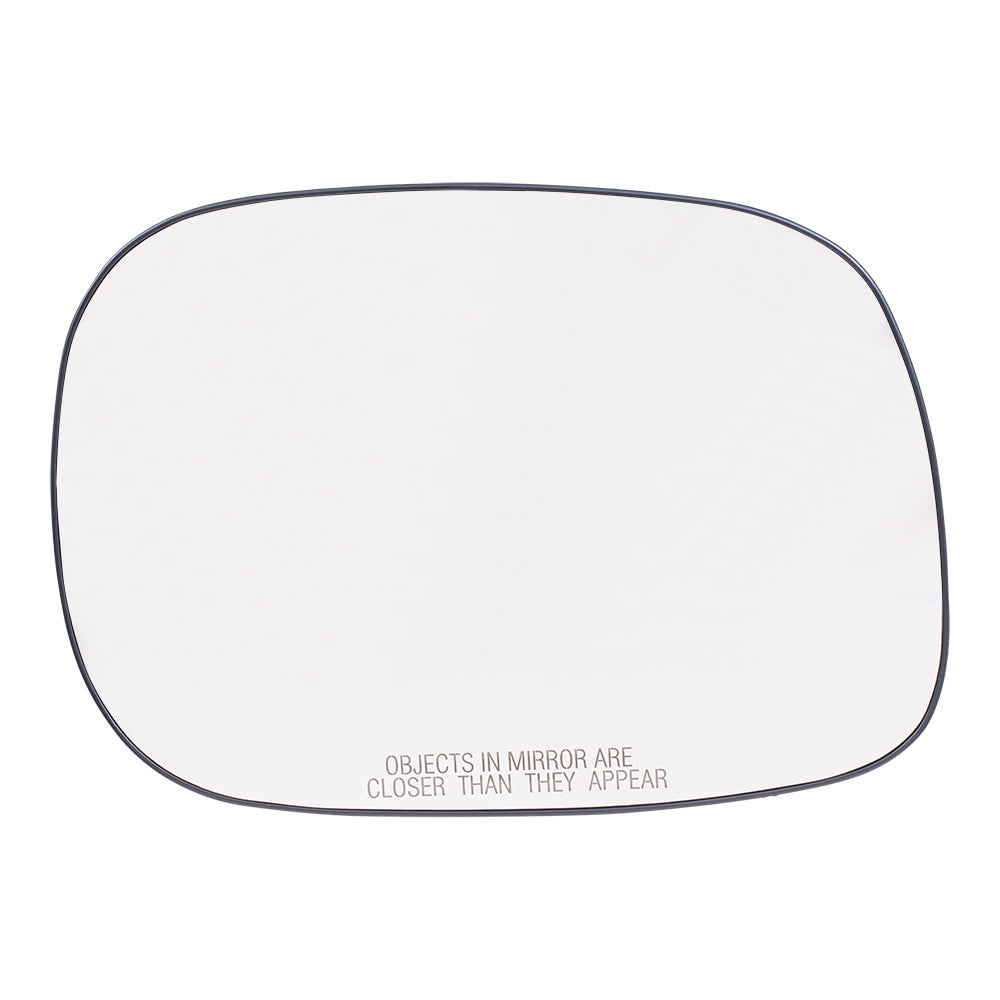Brock Replacement Passenger Side Mirror Glass and Base 6x9 without Heat Compatible with 2005-2008 1500 & 2005-2009 2500/3500