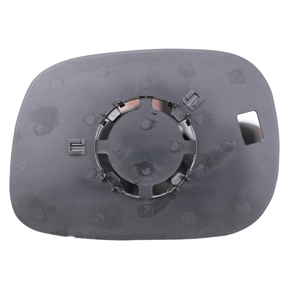 Brock Replacement Passenger Side Mirror Glass and Base 6x9 without Heat Compatible with 2005-2008 1500 & 2005-2009 2500/3500