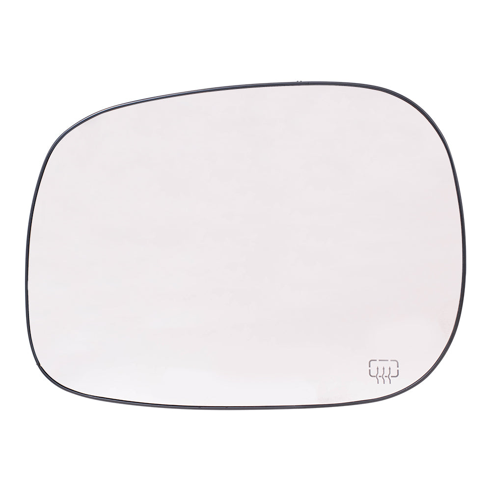 Brock Replacement Driver Side Mirror Glass and Base 6x9 with Heat Compatible with 2005-2008 1500 & 2005-2009 2500/3500
