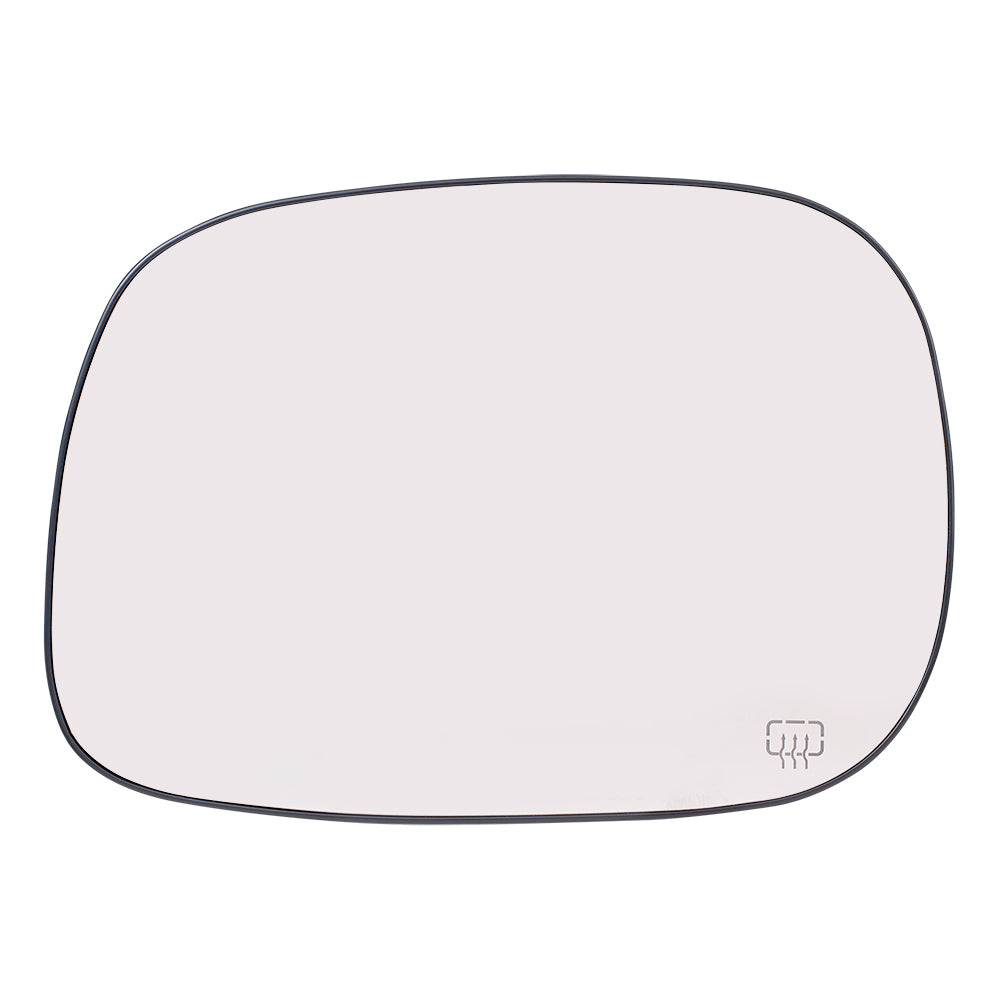 Brock Replacement Driver Side Mirror Glass and Base 6x9 with Heat Compatible with 2005-2008 1500 & 2005-2009 2500/3500