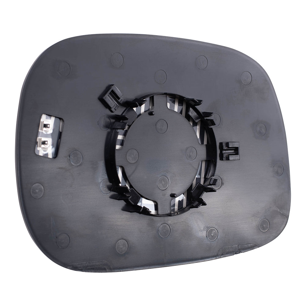 Brock Replacement Driver Side Mirror Glass and Base 6x9 with Heat Compatible with 2005-2008 1500 & 2005-2009 2500/3500
