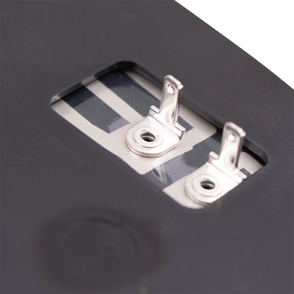 Brock Replacement Passenger Side Mirror Glass and Base 6x9 with Heat Compatible with 2005-2009 2500/3500