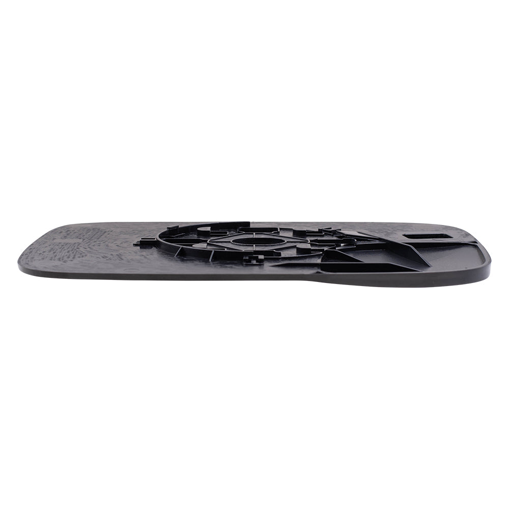 Brock Replacement Driver and Passenger Side Manual Tow Mirrors Glass & Base with Spotter Glass without Heat Compatible with 2005-2008 1500 & 2005-2009 2500/3500