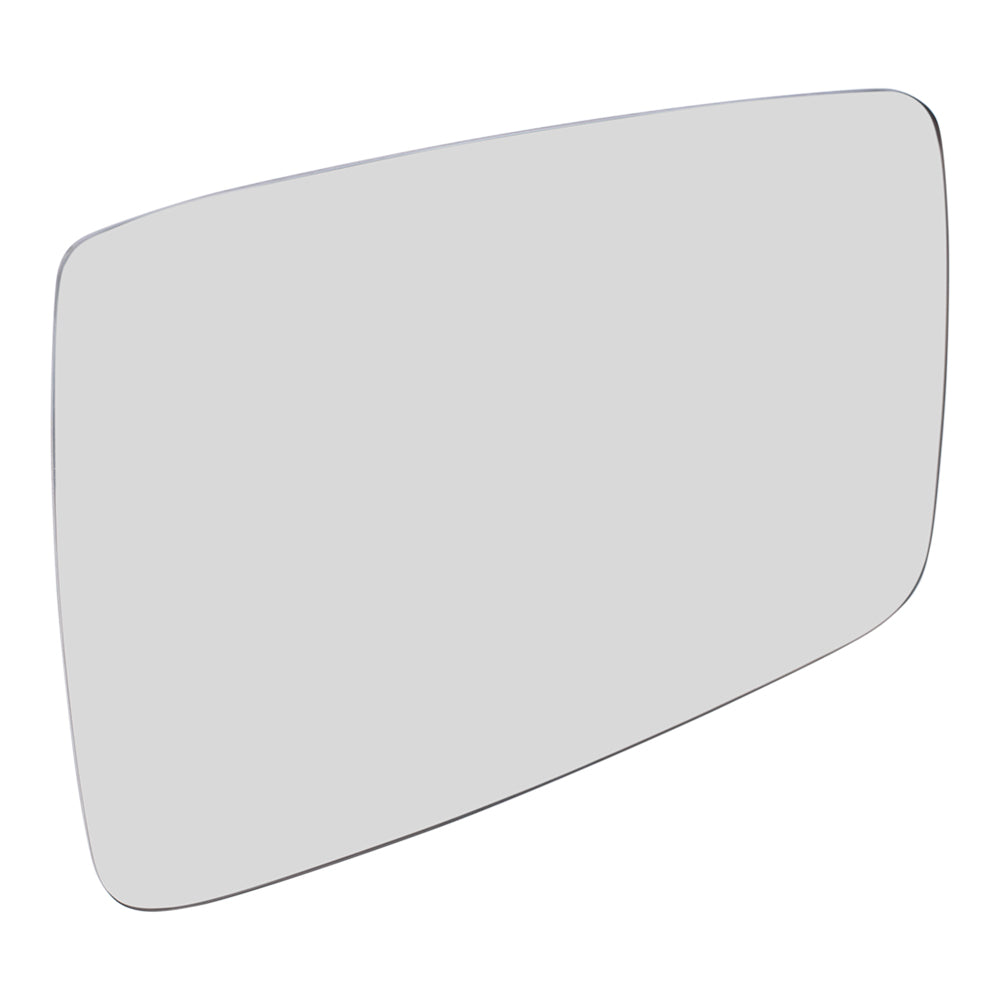 Brock Replacement Driver Side Mirror Glass without Heat, Auto Dim or Towing Package Compatible with 2009 1500, 2010-2018 1500/2500 & 2019-2021 1500 Classic