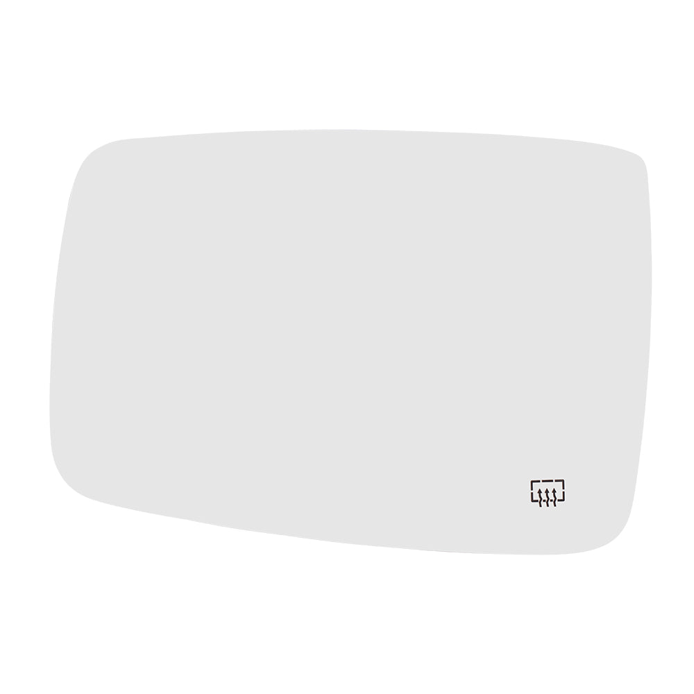 Brock Replacement Driver Side Mirror Glass with Heat without Auto Dim or Towing Package Compatible with 2009 1500, 2010-2018 1500/2500 & 2019-2021 1500 Classic
