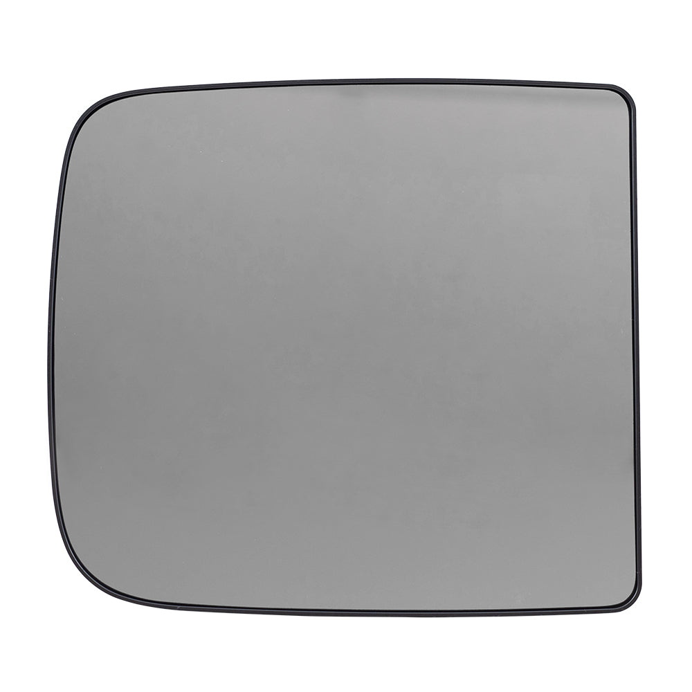 Brock Replacement Driver and Passenger Side Upper Tow Mirrors Glass & Base without Heat Compatible with 2009 1500, 2010-2018 1500/2500/3500/4500/5500 & 2019-2021 1500 Classic