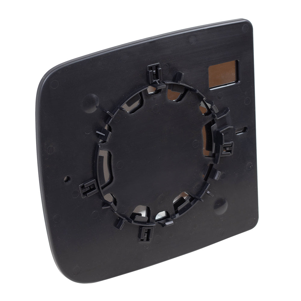 Brock Replacement Driver Side Upper Tow Mirror Glass & Base without Heat Compatible with 2009 1500, 2010-2018 1500/2500/3500/4500/5500 & 2019-2021 1500 Classic