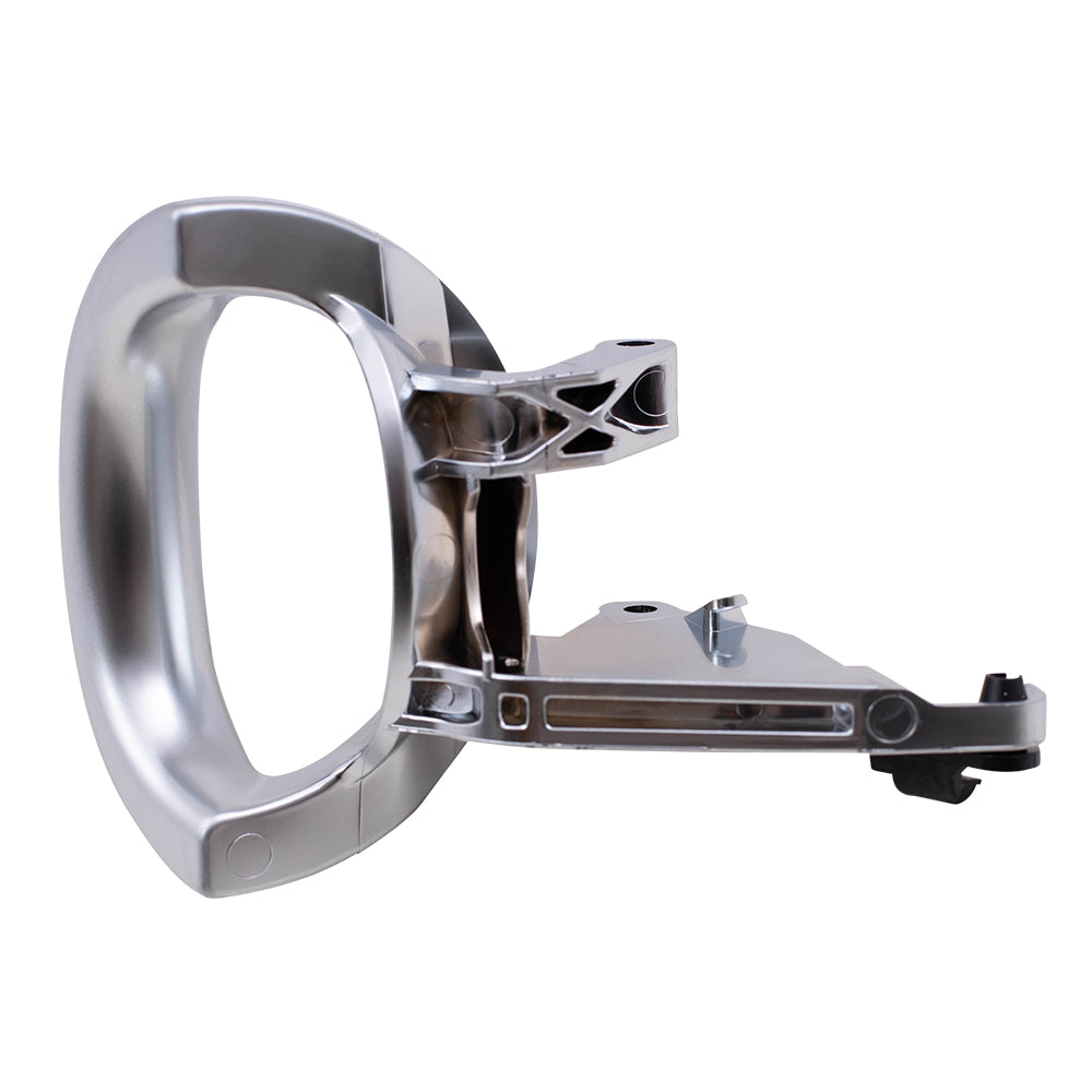 Brock Replacement Driver Inside Interior Door Handle Satin Chrome Compatible wtih 2007-2011 Nitro 68004829AA