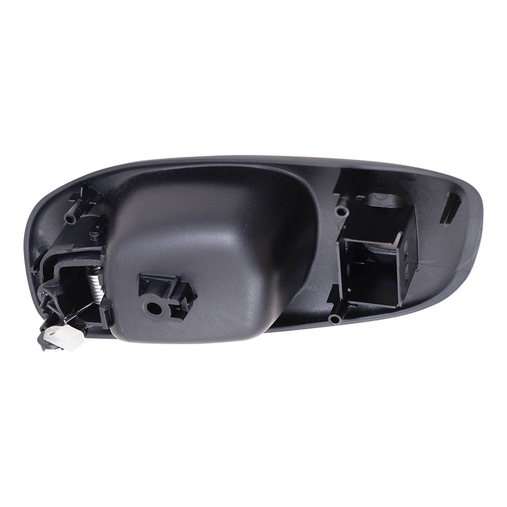 Brock Replacement Pair Set Front Inside Interior Textured Door Handles Compatible with Intrepid 5102839AA 5102836AA