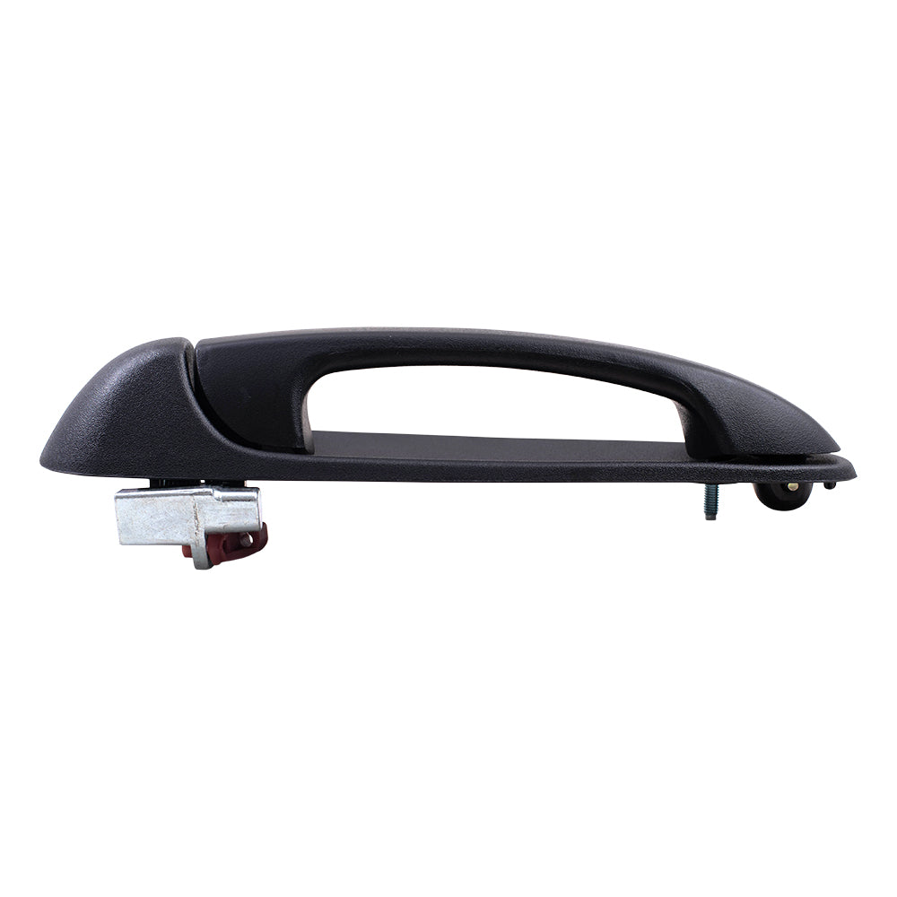 Brock Replacement Driver Rear Outside Exterior Textured Door Handle Compatible with 02-08 1500 2500 3500 Pickup Dakota Durango Dakota Raider 55275685AB