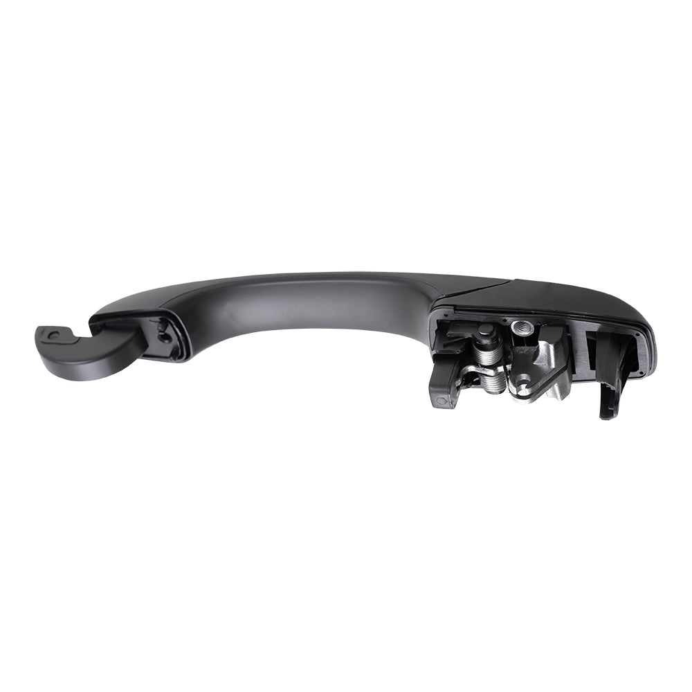 Brock Replacement Pair Set Outside Rear Sliding Door Handles Compatible with 08-16 Town & Country Grand Caravan
