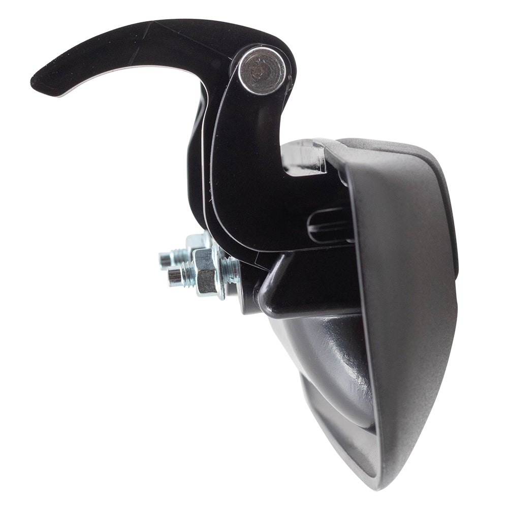 Brock Replacement Tailgate Handle and Latch Set Compatible with 2002-2009 Pickup Truck 55276237AA 55276236AD 68054864AD