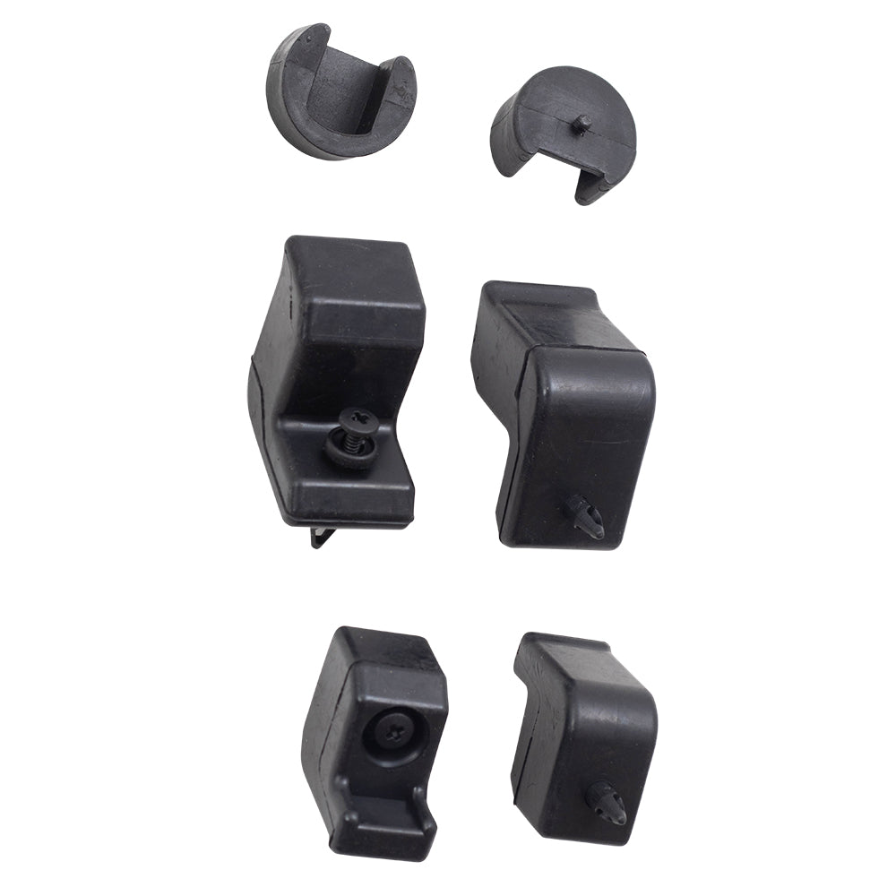 Brock Replacement Tailgate Handle and Latch Set Compatible with 2009 Pickup Truck 55397292AB 55275952AD