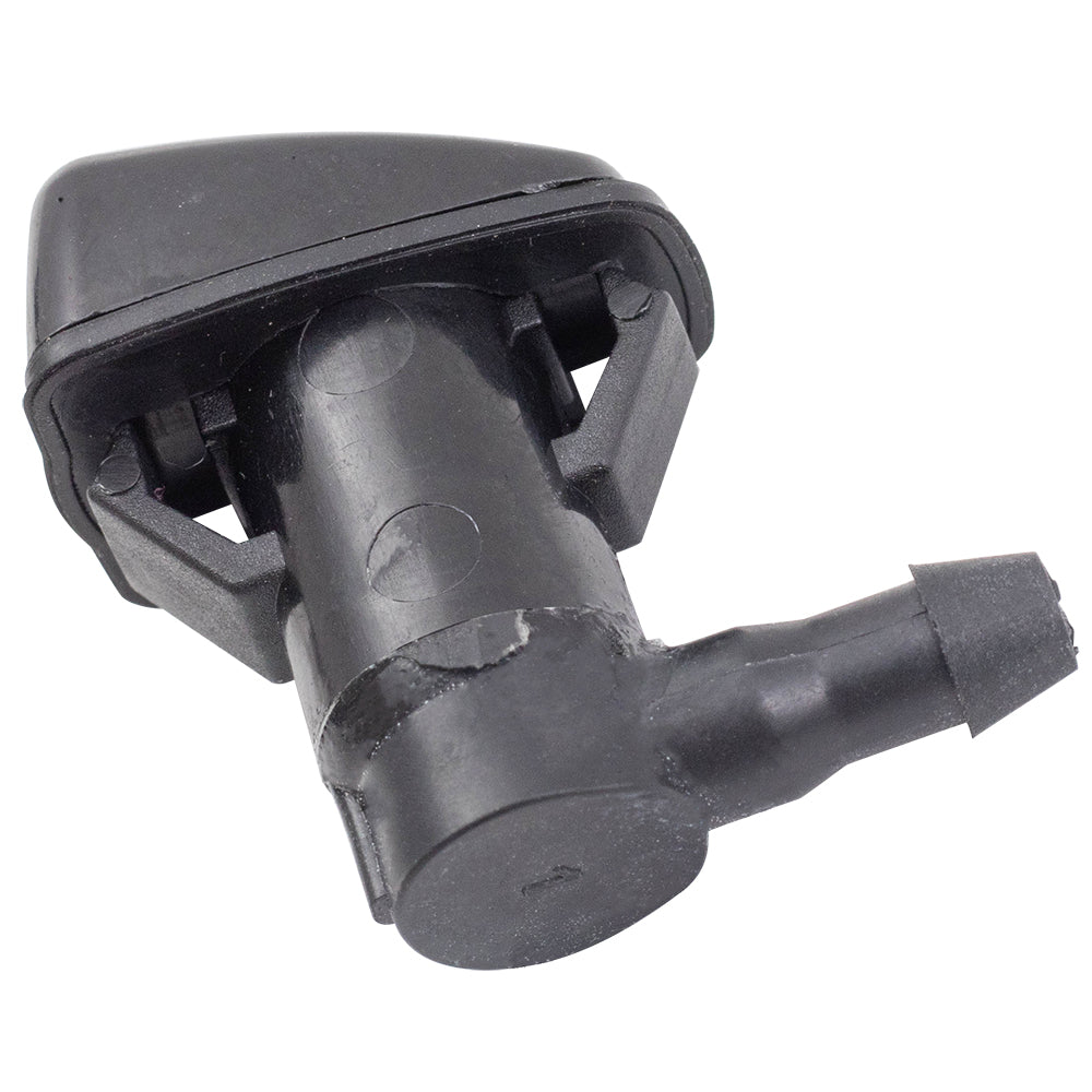 Brock Replacement Pair Set Front Windshield Washer Wiper Spray Nozzles Compatible with 2011-2018 Grand Cherokee 68260443AA